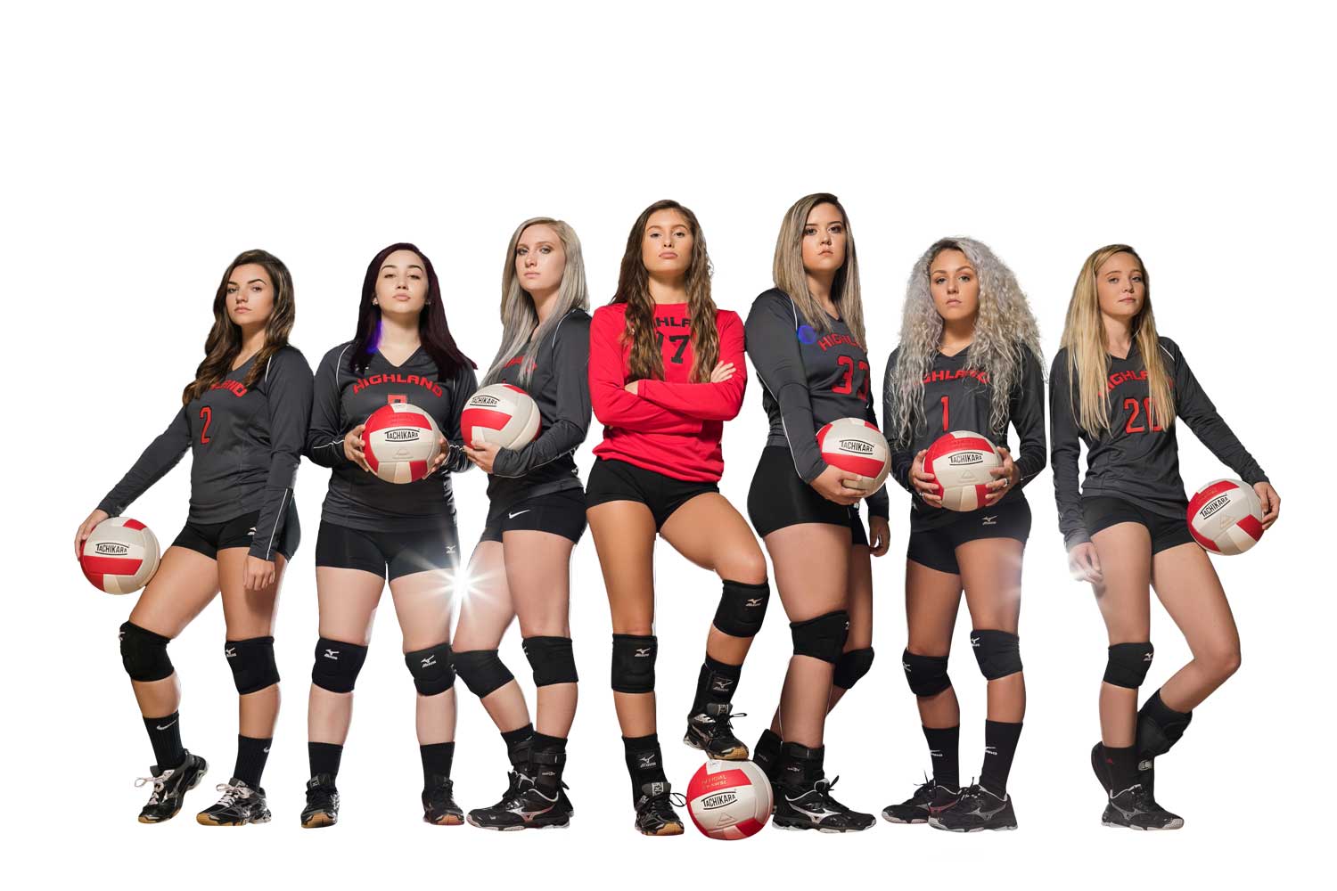 Volleyball team extracted